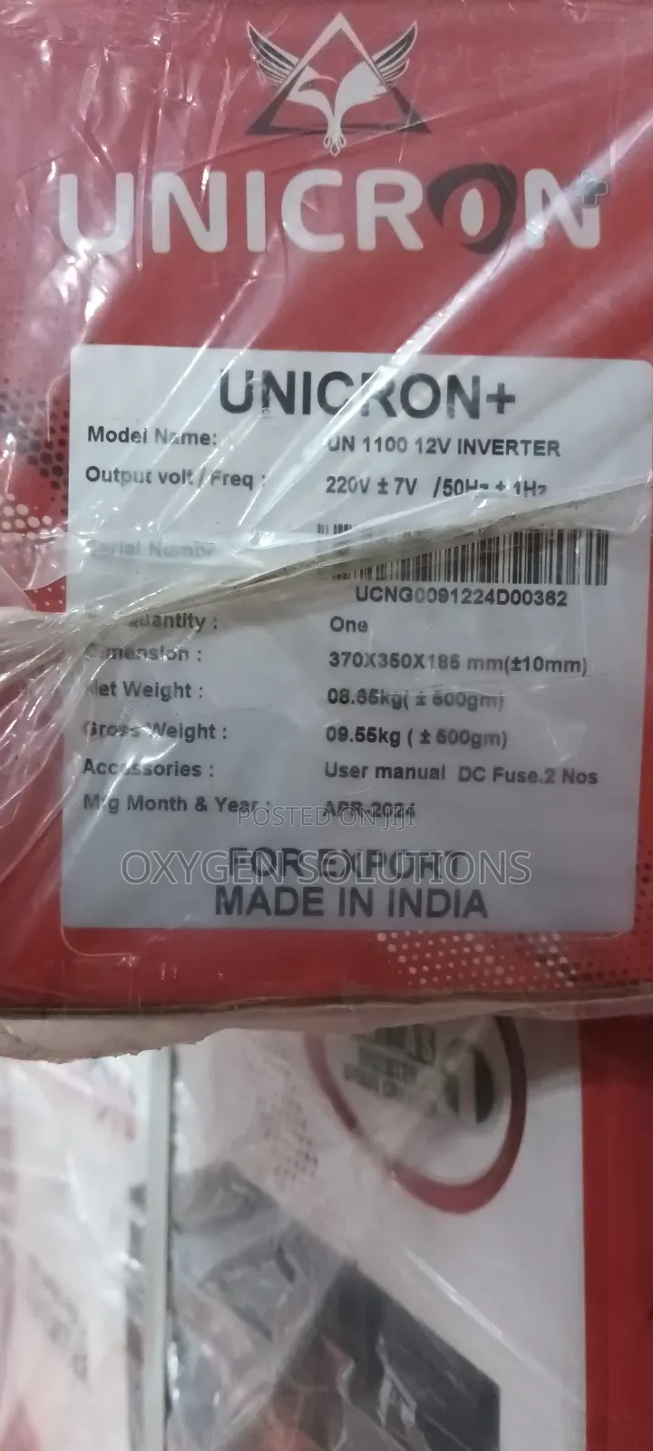 1.1kva 12v Unicorn India Inverter