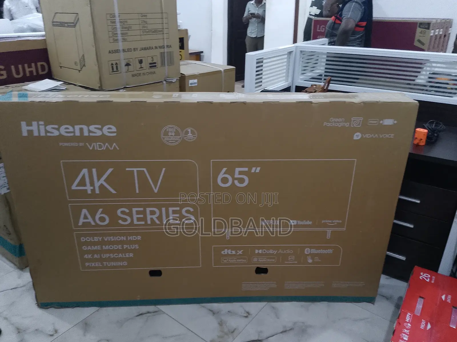 New Hisense 65inch A6K Series Uhd Tv