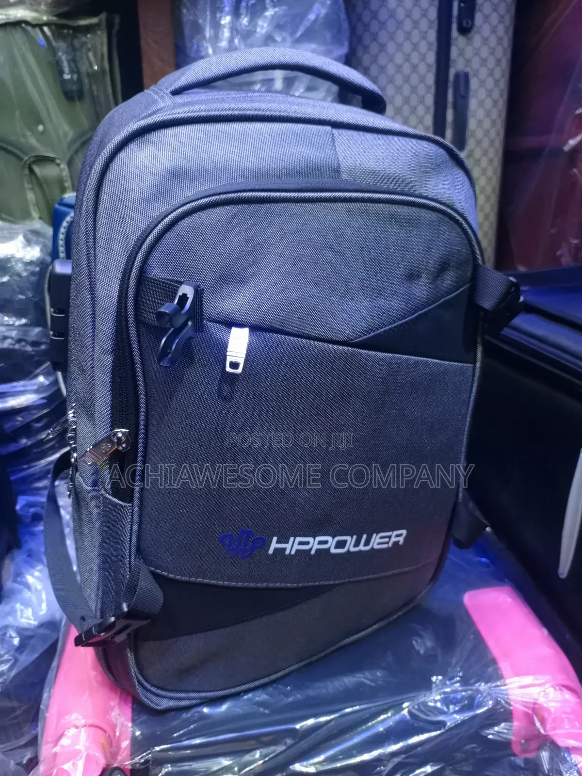 Backpack With Lock