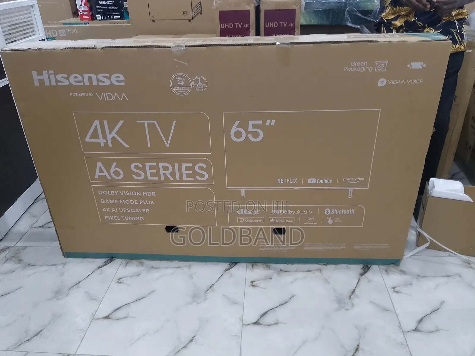 Best Deal Hisense 65inch A6K Series Uhd Tv