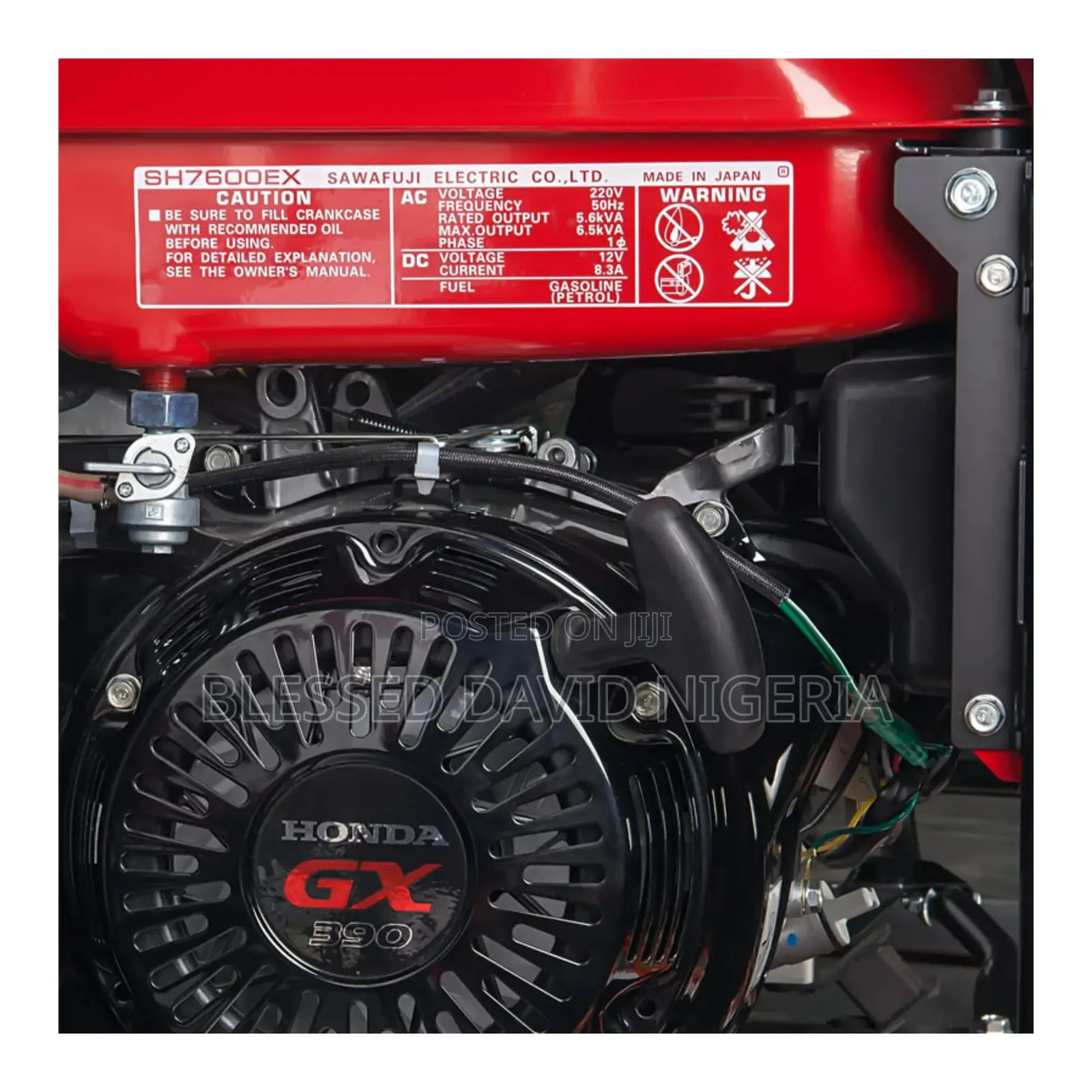 Elemax SH7600EX, 5.6kva Key Starter Generator