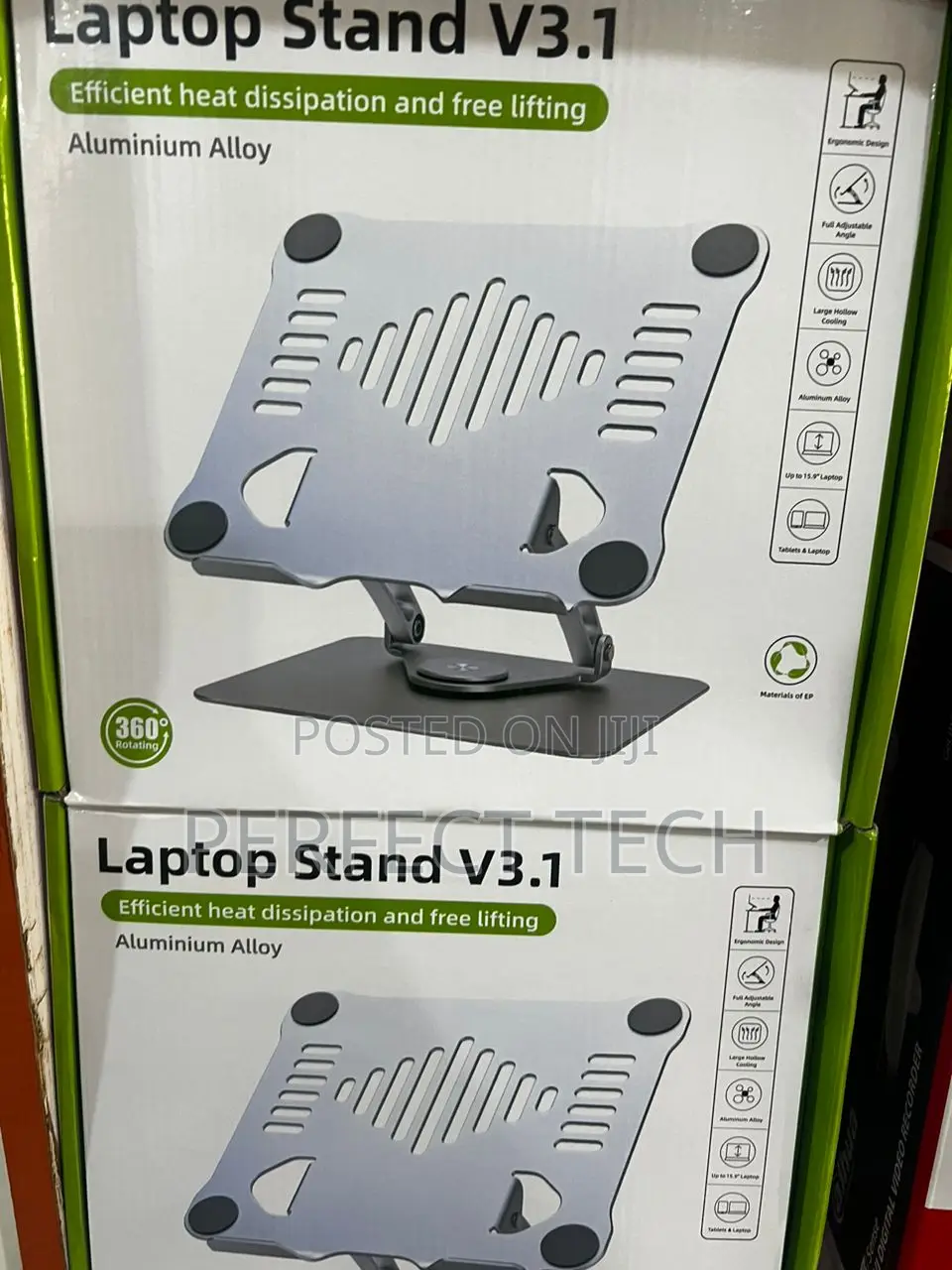 Laptop Folder Stand With 360 Degree Rotation