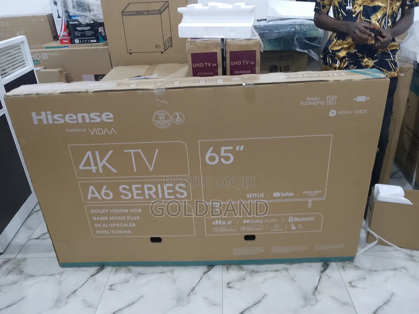 Top Quality Hisense 65inch A6K Series Uhd Tv