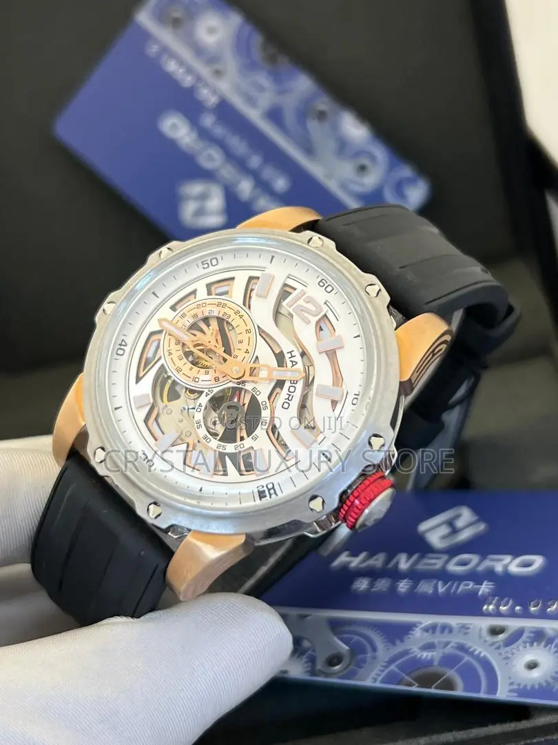 Hanboro Quality Luxury Men Wristwatch