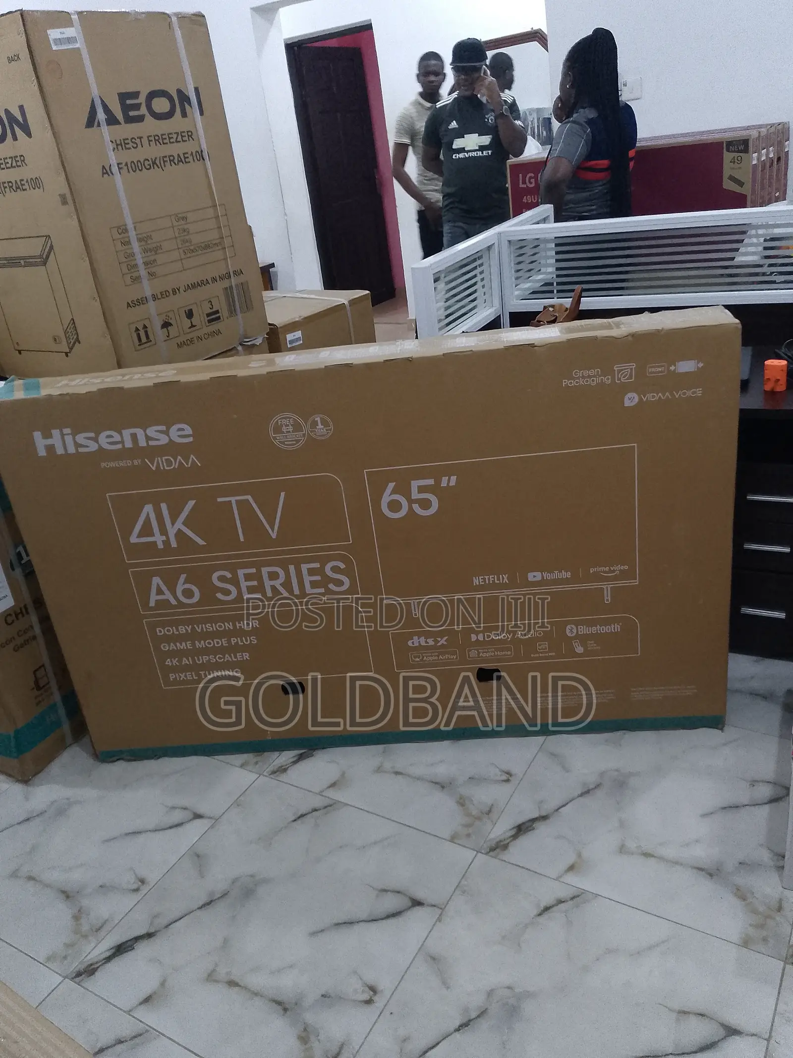 Smart Hisense 65inch A6K Series Uhd Tv