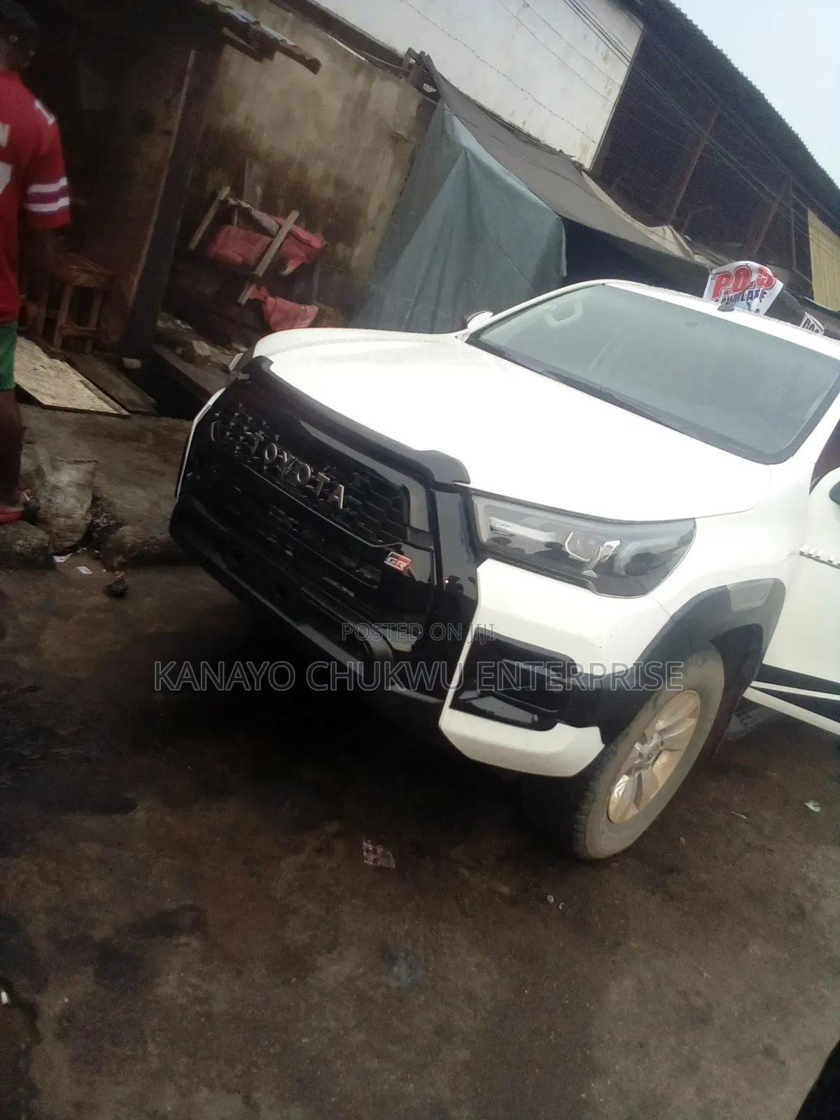 Front View for Toyota Hilux Upgrade