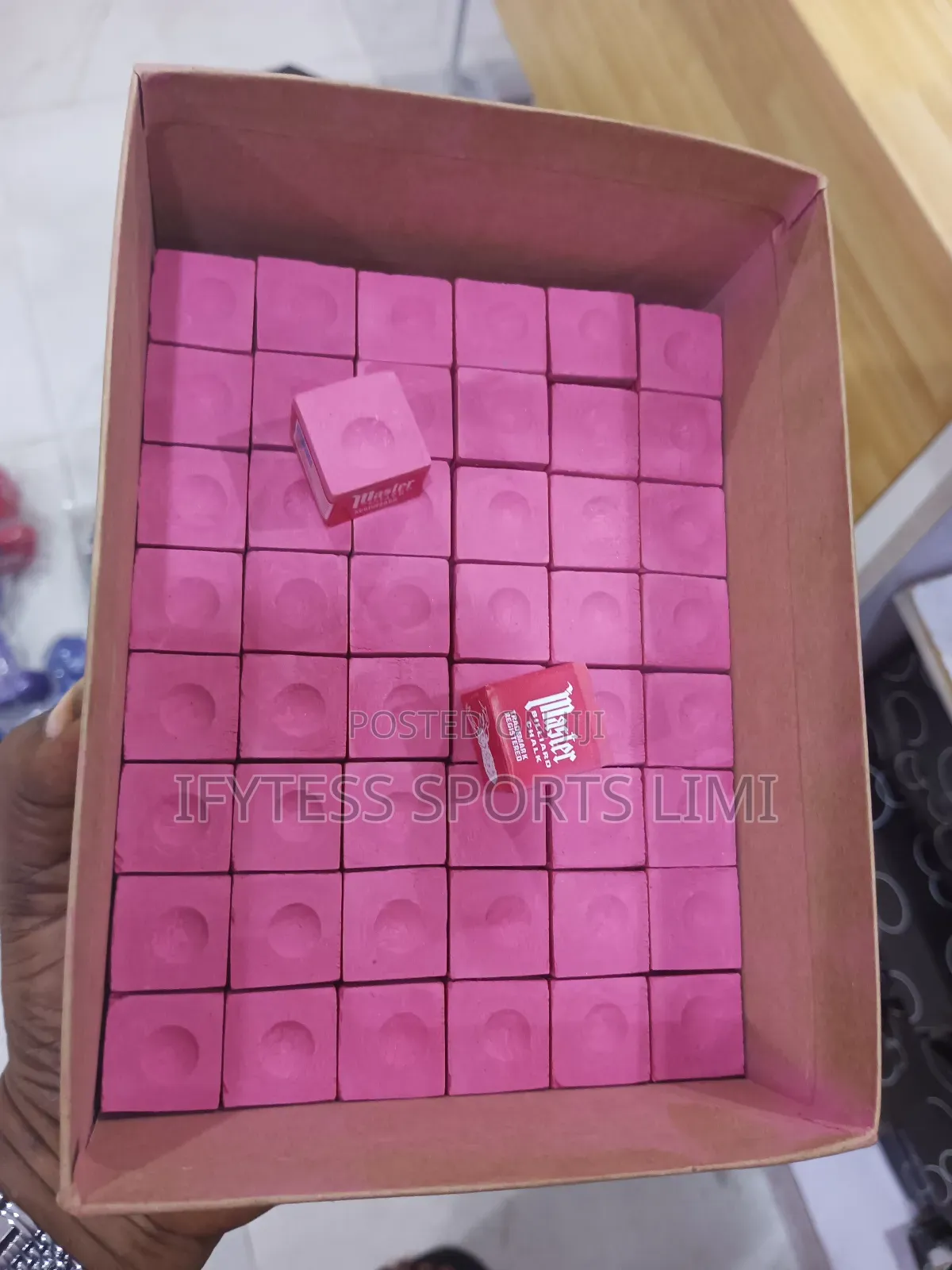 Pack of Snooker Chalk