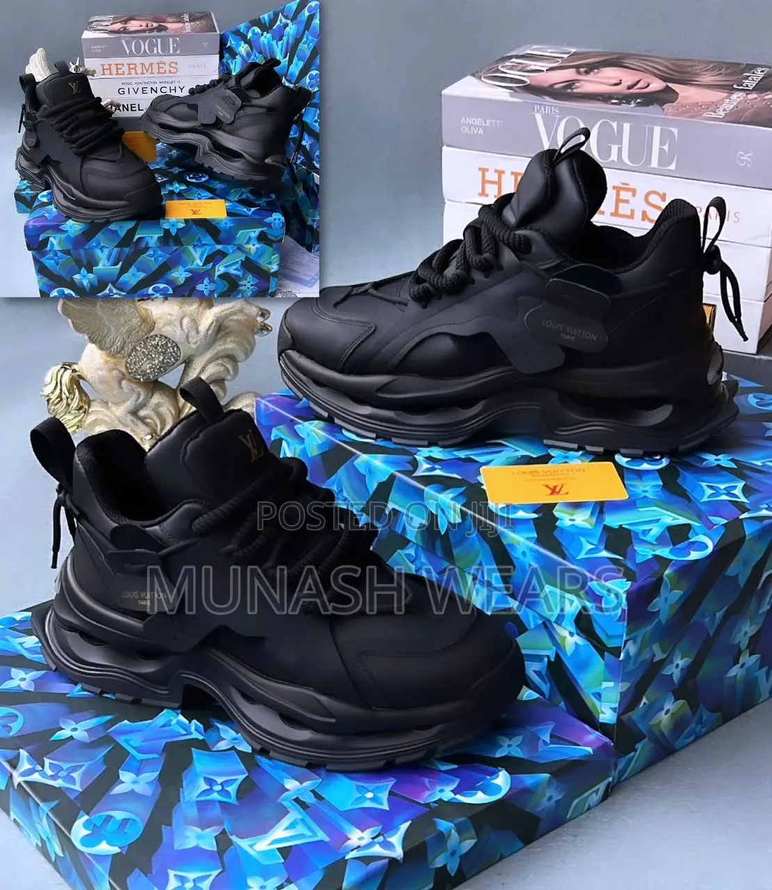 Louis Vuitton Monogram Luxury Sneakers