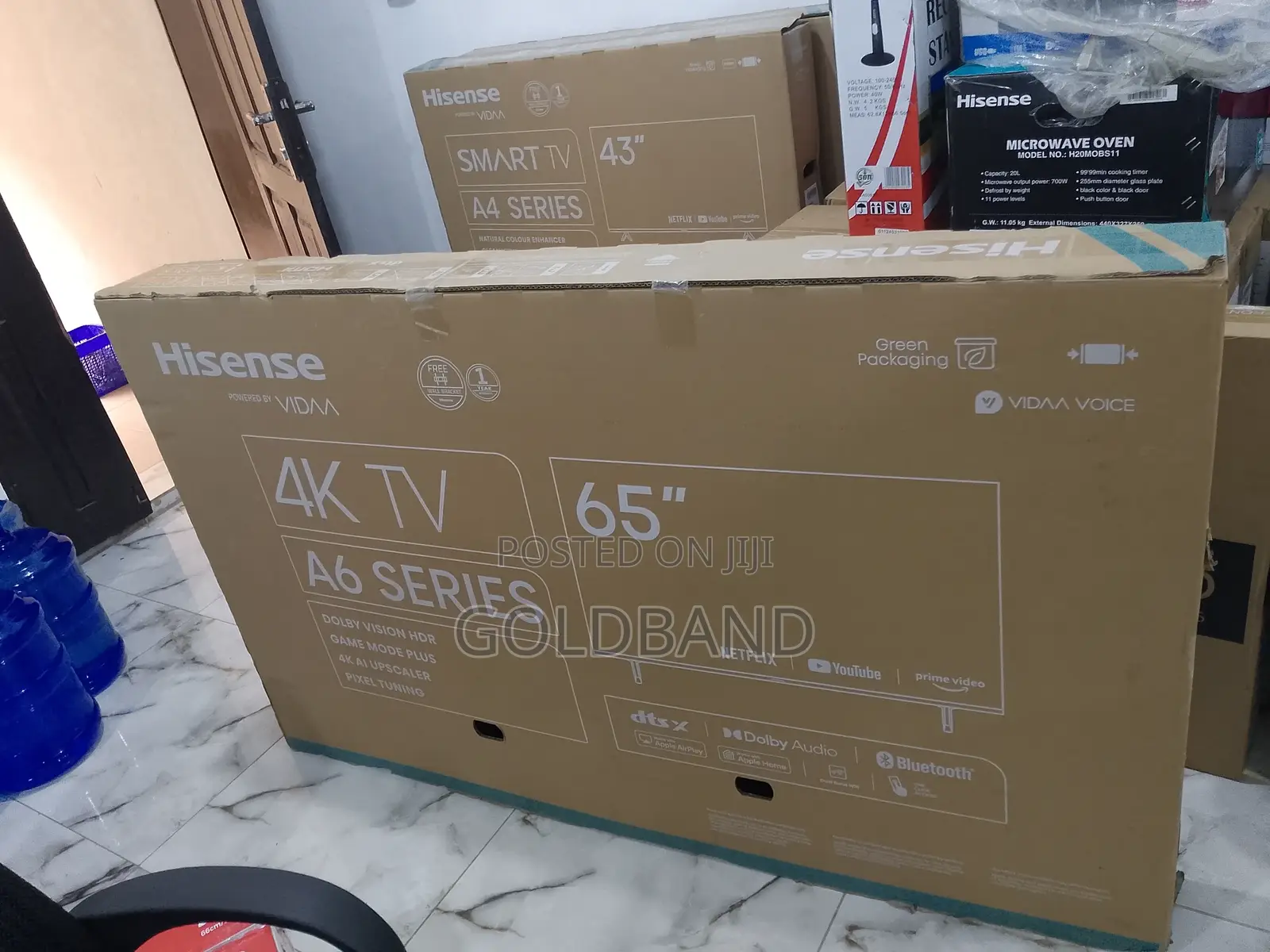 New in Stock Hisense 65inch A6K Series Uhd Tv