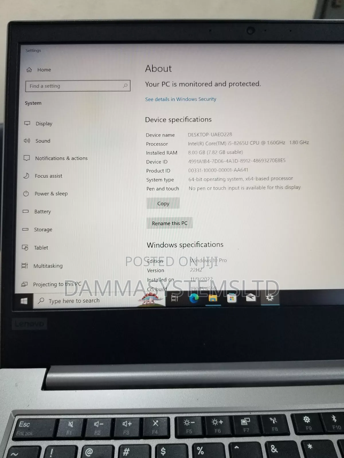 Laptop Lenovo ThinkPad E480 8GB Intel Core I5 SSD 256GB