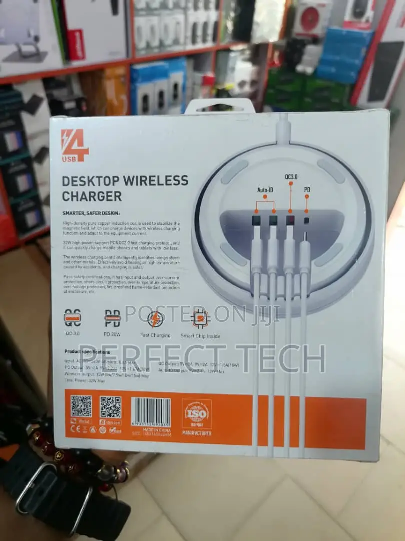 Ldnio Desktop Wireless Charging Station