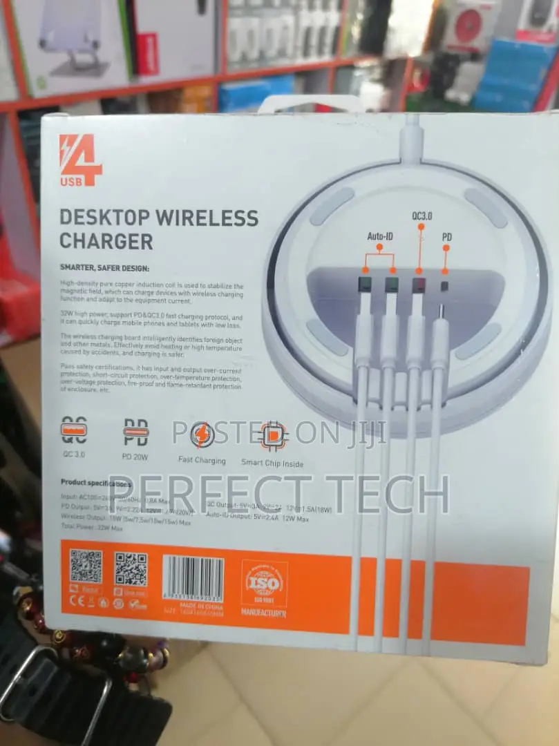 Ldnio Desktop Wireless Charging Station