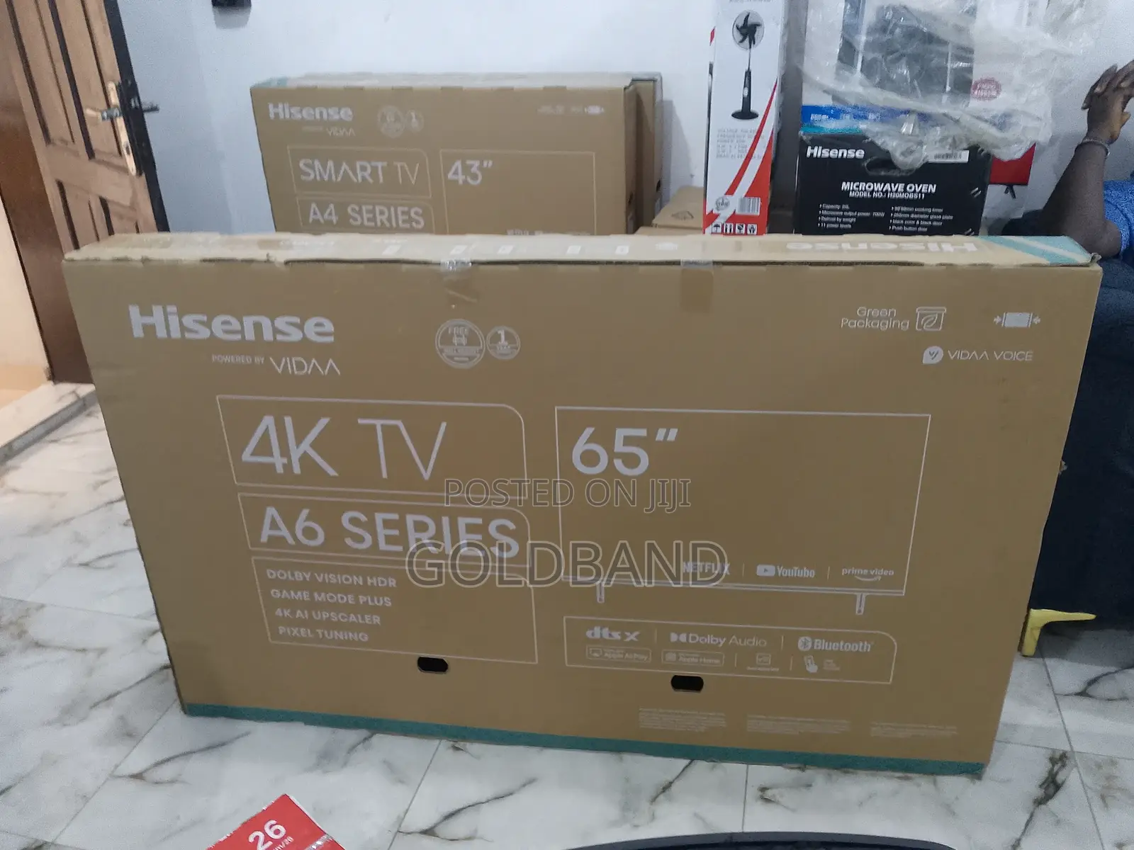Best in Stock 65inch Hisense A6K Series Uhd Tv