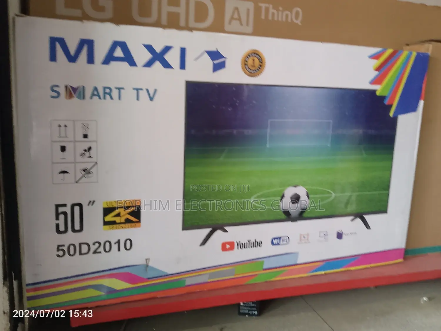 Maxi 50 Inch Smart UHD TV