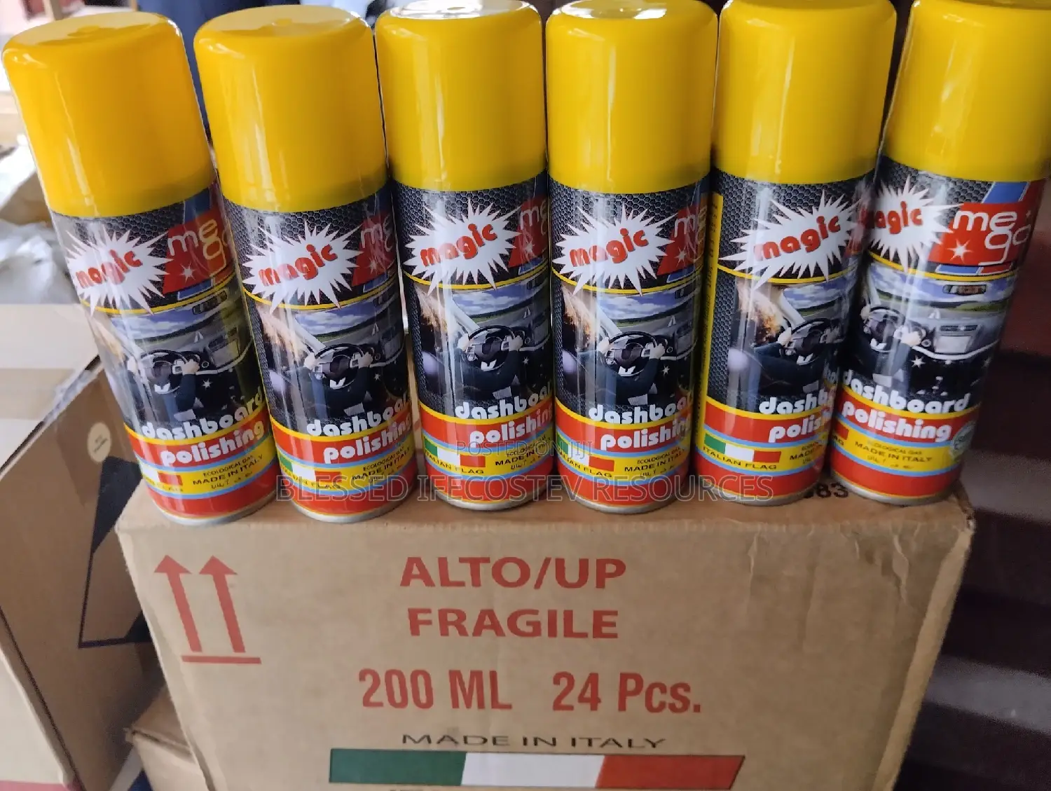 Magic Dashboard Spray Polish