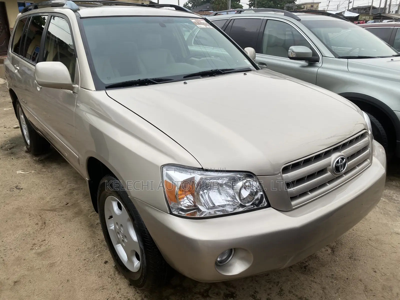 Toyota Highlander Limited V6 4x4 2007 Gold
