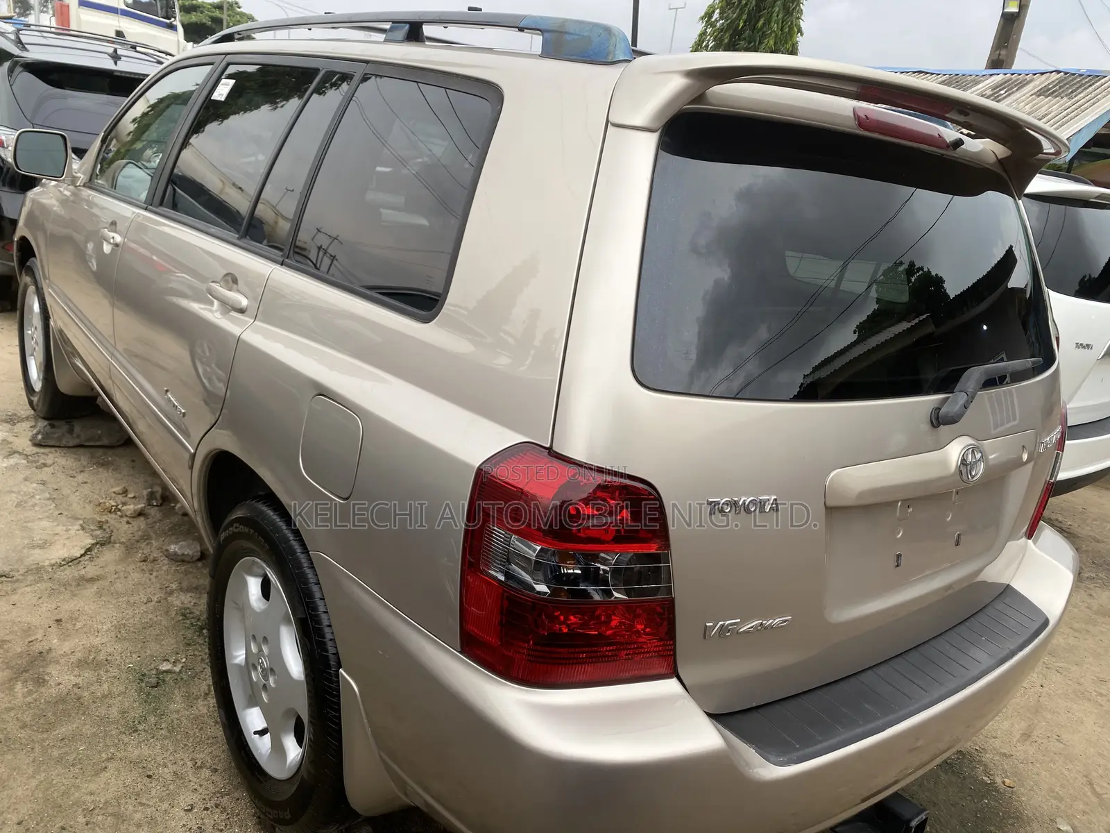 Toyota Highlander Limited V6 4x4 2007 Gold