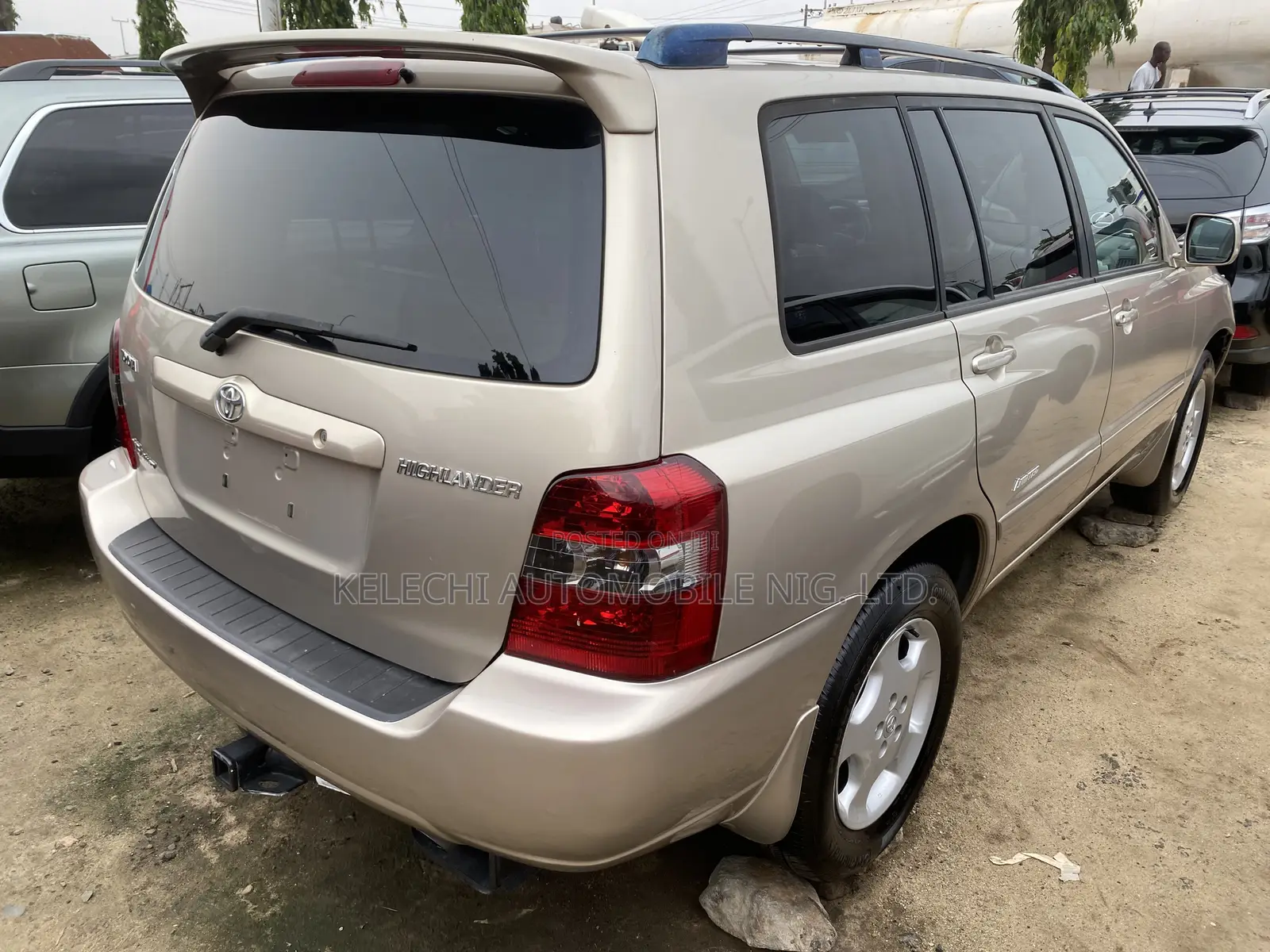 Toyota Highlander Limited V6 4x4 2007 Gold