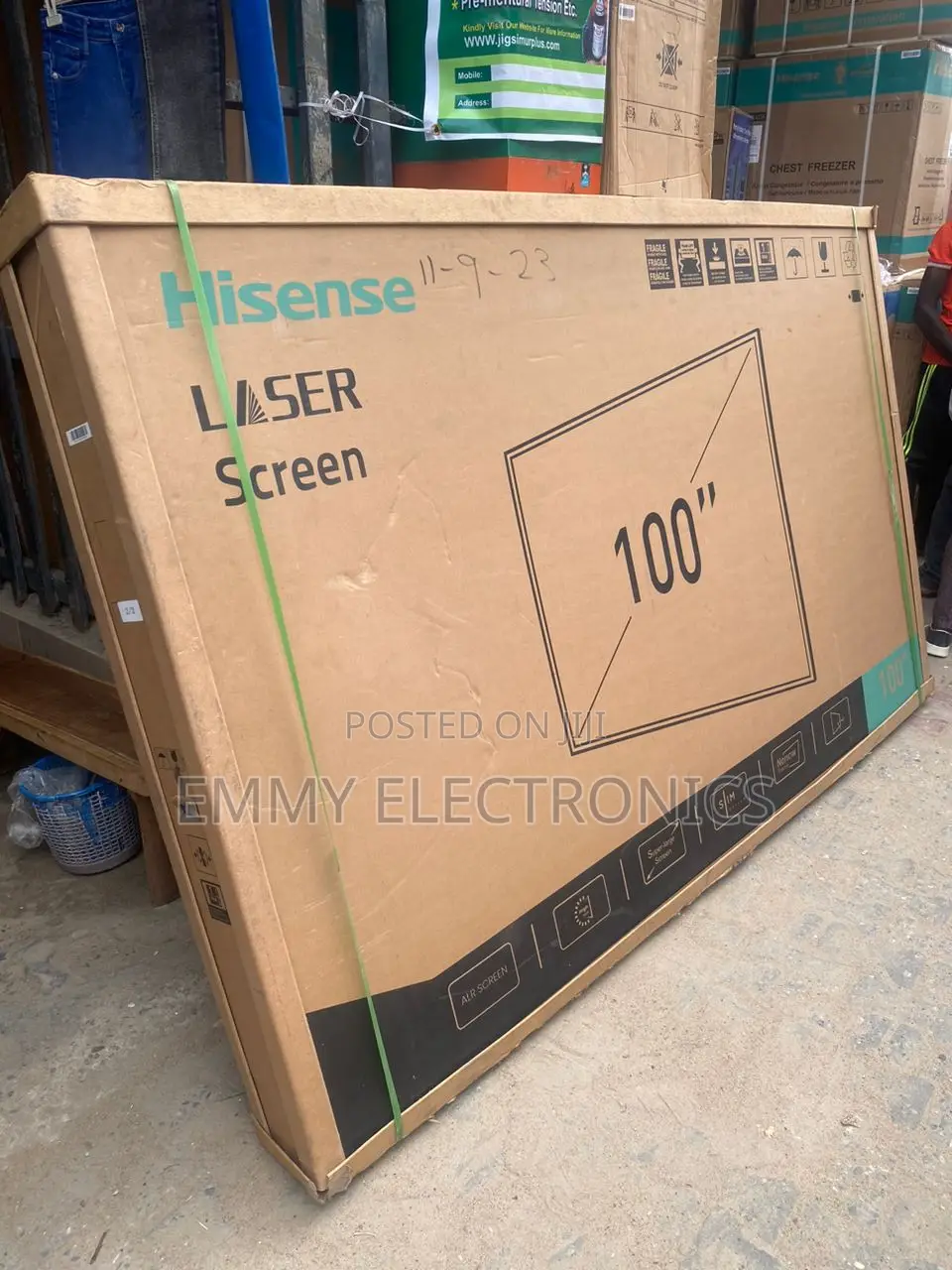 (100inche)Hisense Smart Television With Warranty