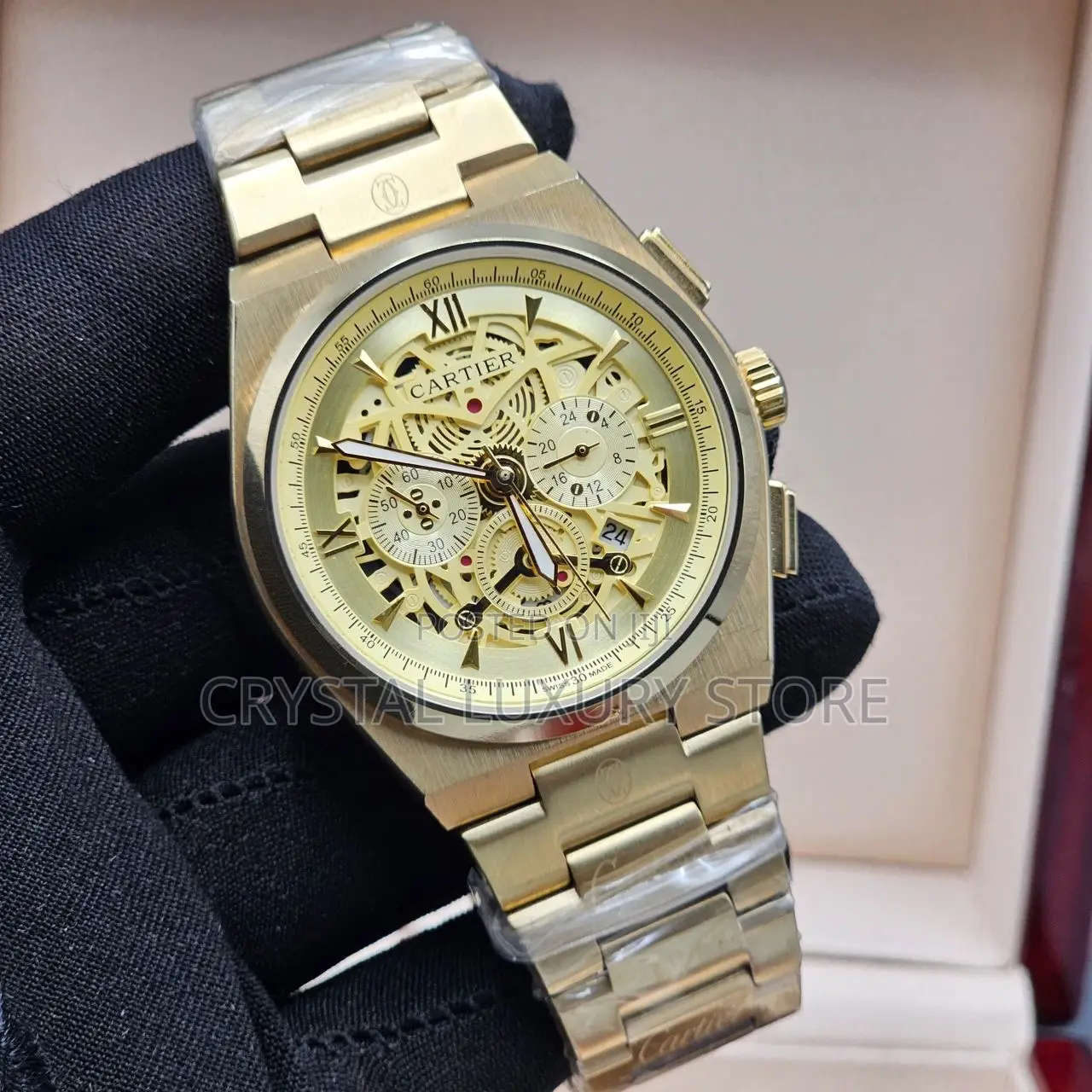Cartier Quality Luxury Water Resistant Wristwatch