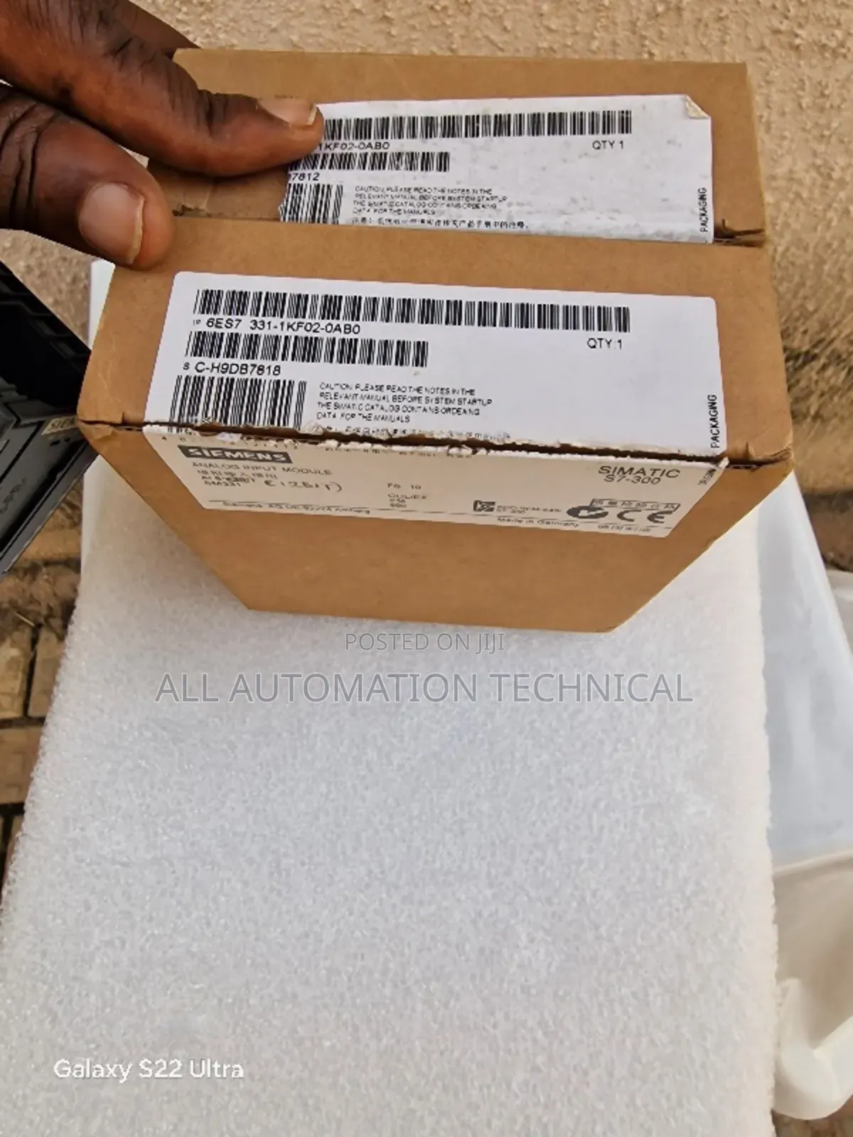Siemens S7-300, Analog Input Sm 331,6es7331-1kf02-0ab0