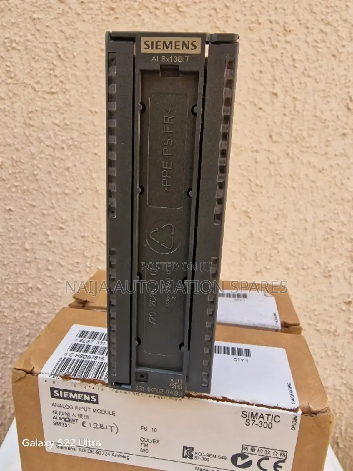Siemens S7-300, Analog Input Sm 331,6es7331-1kf02-0ab0