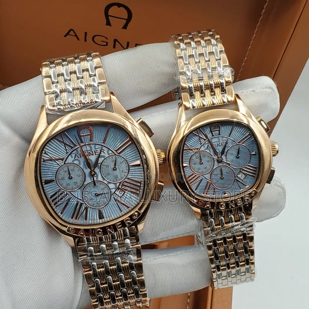 Luxury Aigner Couple Wristwatch N120k Each