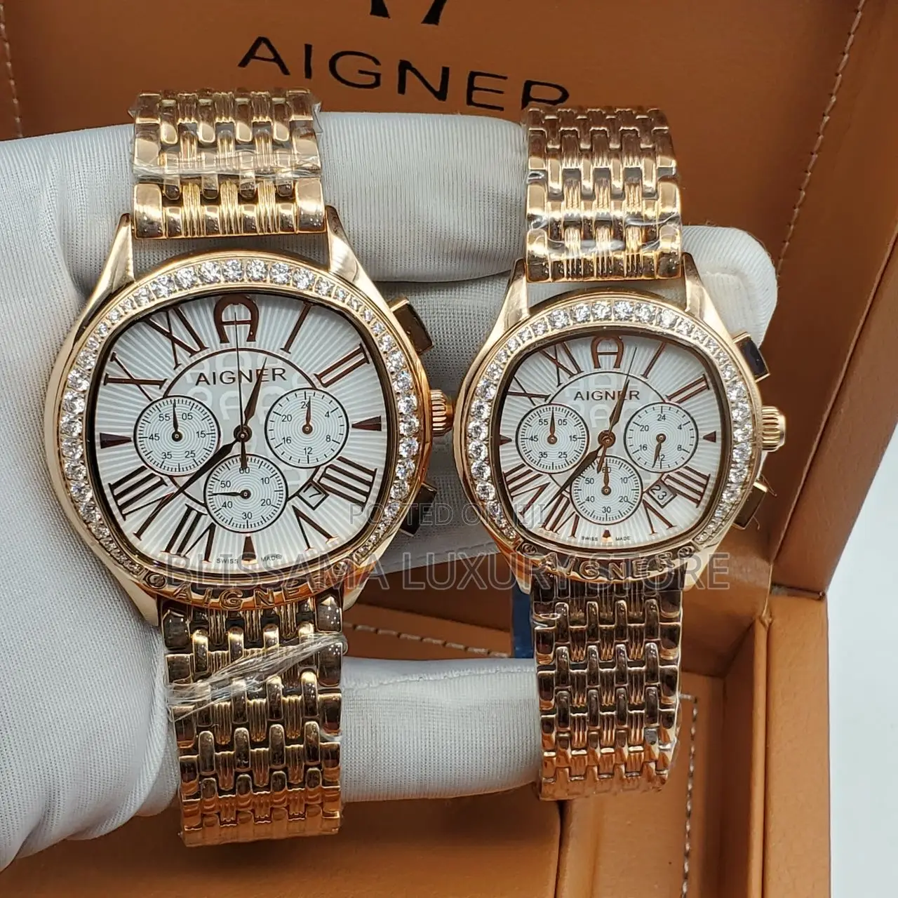 Luxury Aigner Couple Wristwatch N120k Each