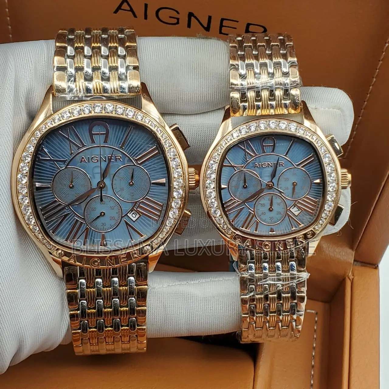 Luxury Aigner Couple Wristwatch N120k Each