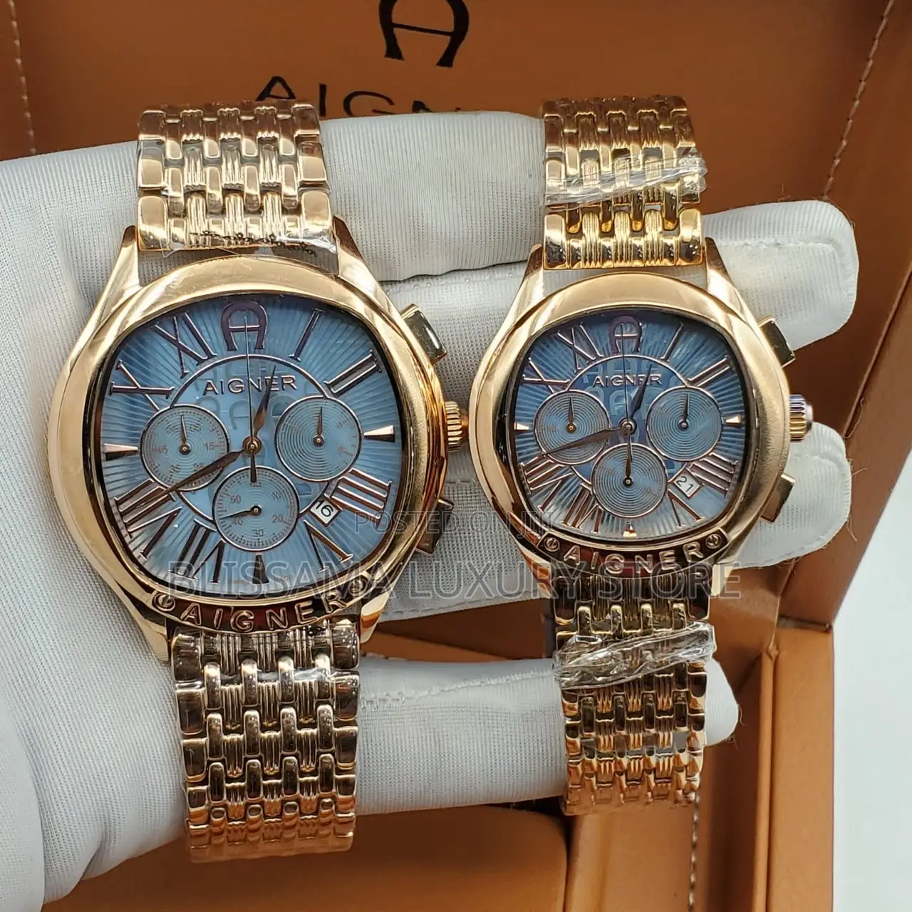 Luxury Aigner Couple Wristwatch N120k Each