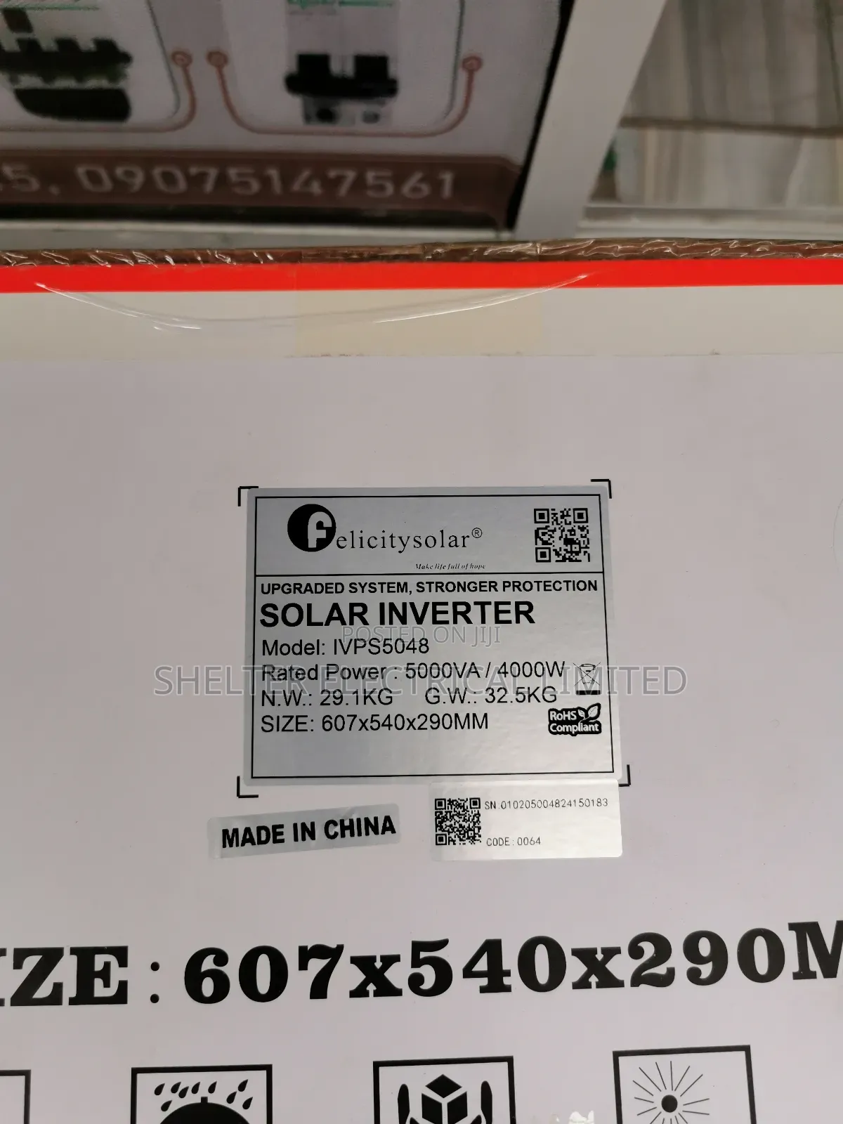 5kva Non Hybrid Felicity Inverter