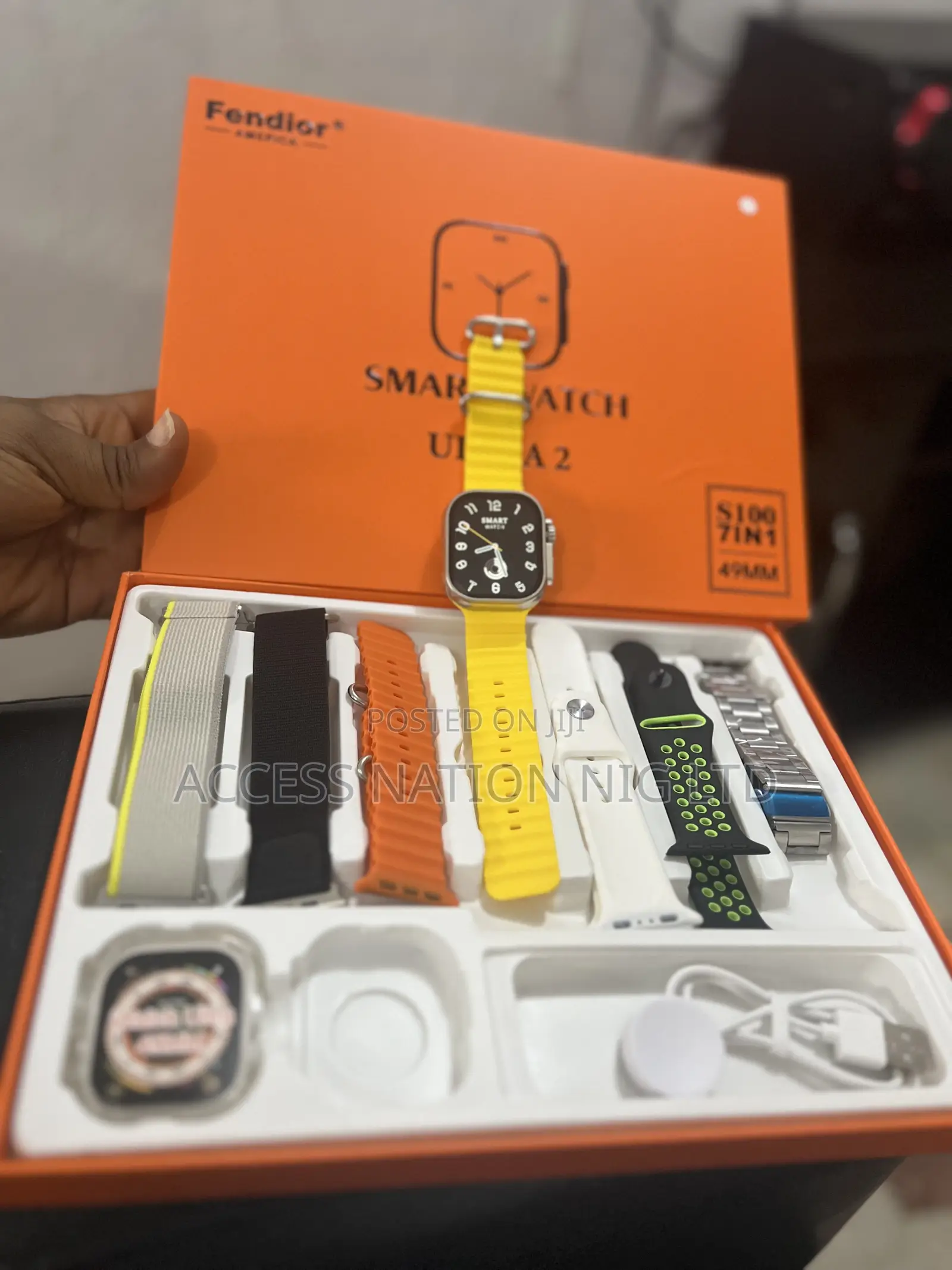 S100 Best Popular 7in1 Ultra Smart Watch Bt Calling