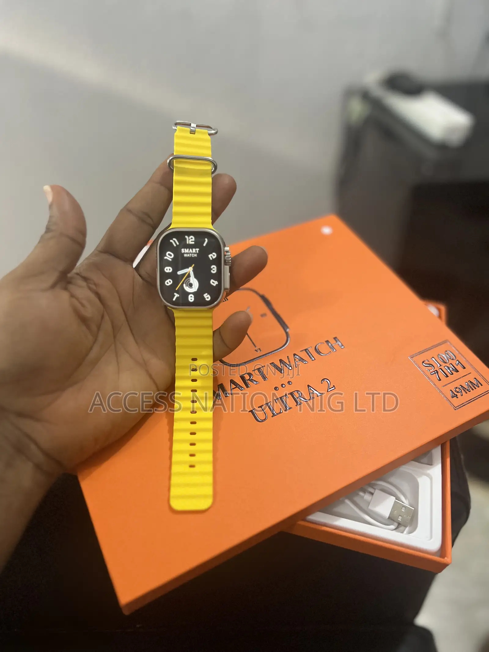 S100 Best Popular 7in1 Ultra Smart Watch Bt Calling