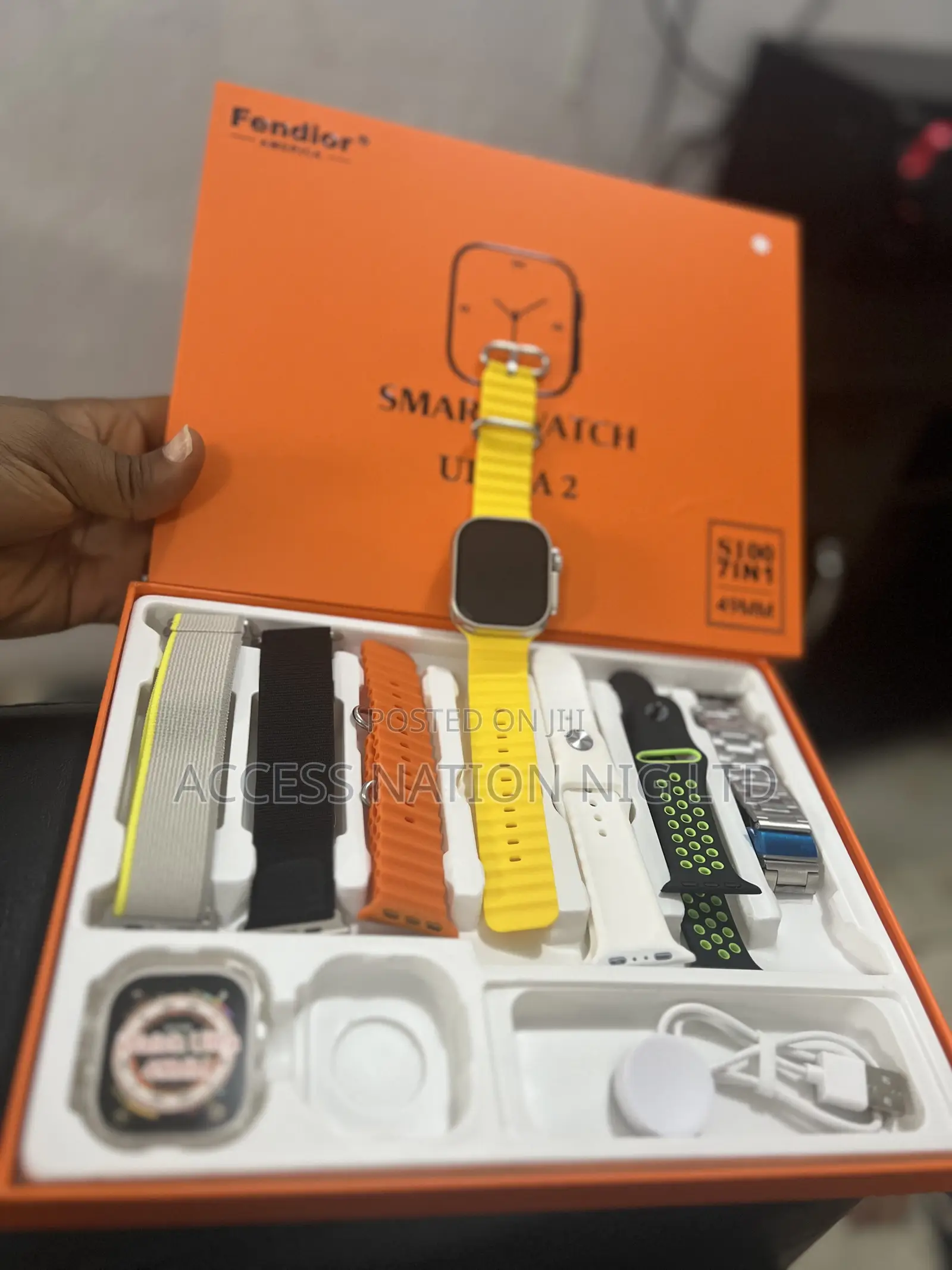 S100 Best Popular 7in1 Ultra Smart Watch Bt Calling