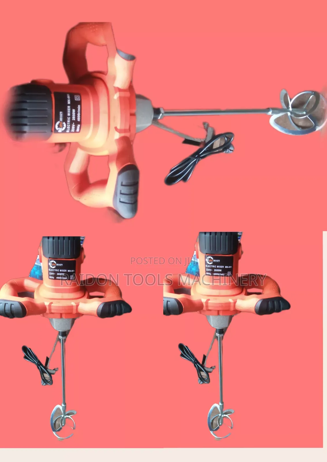 Heavy Duty Paint Mixer 2850w Germany Standard