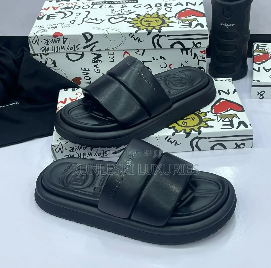 Original Dolce Gabbana Big Sole Slippers Collections