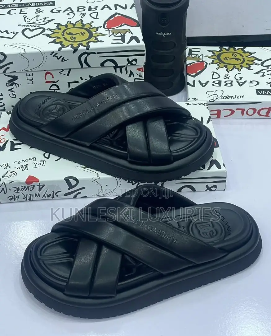 Original Dolce Gabbana Big Sole Slippers Collections