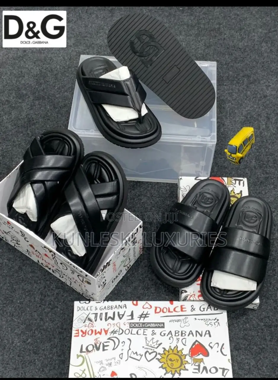 Original Dolce Gabbana Big Sole Slippers Collections