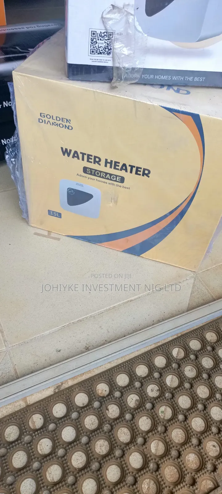 High Quality Golden Diamond 15ltrs Water Heater
