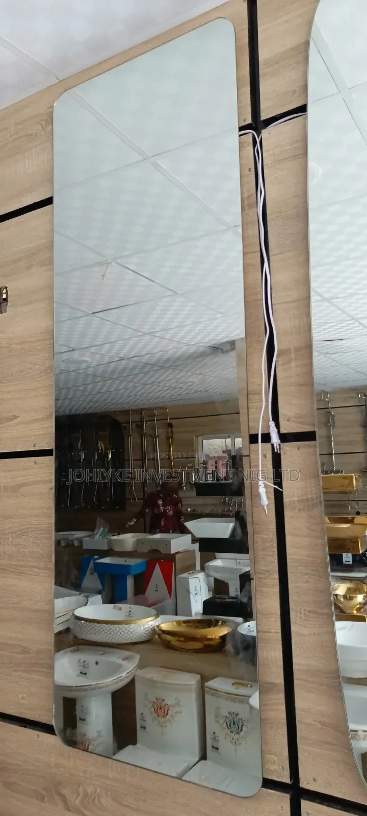 High Quality 150x45 Wall Mirror