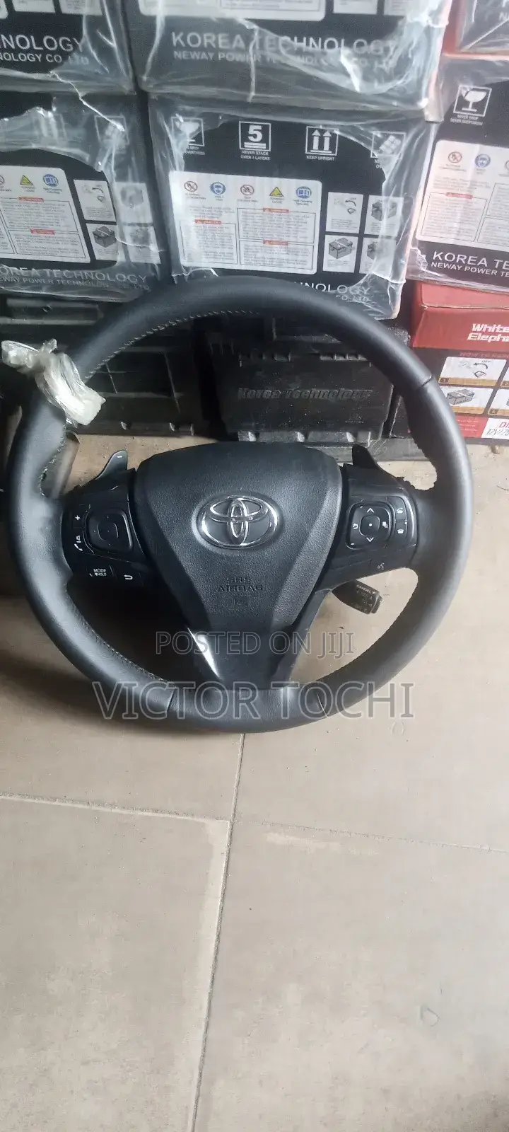 Complete Steering Wheel With Airbag Toyota Camry , Avalon