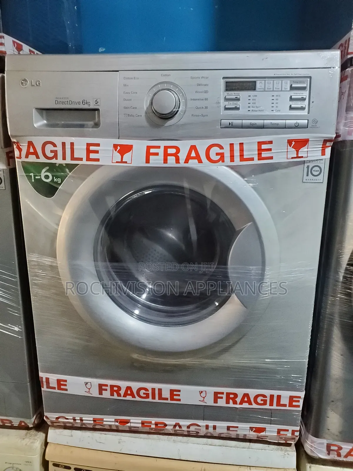 LG Inverter Washing Machine Wash and Spin