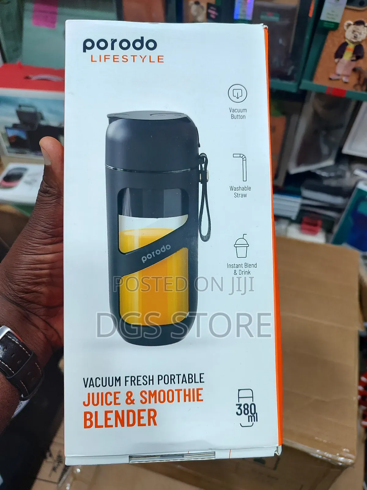 Porodo Vacuum Fresh Portable Juice Smoothie Blender