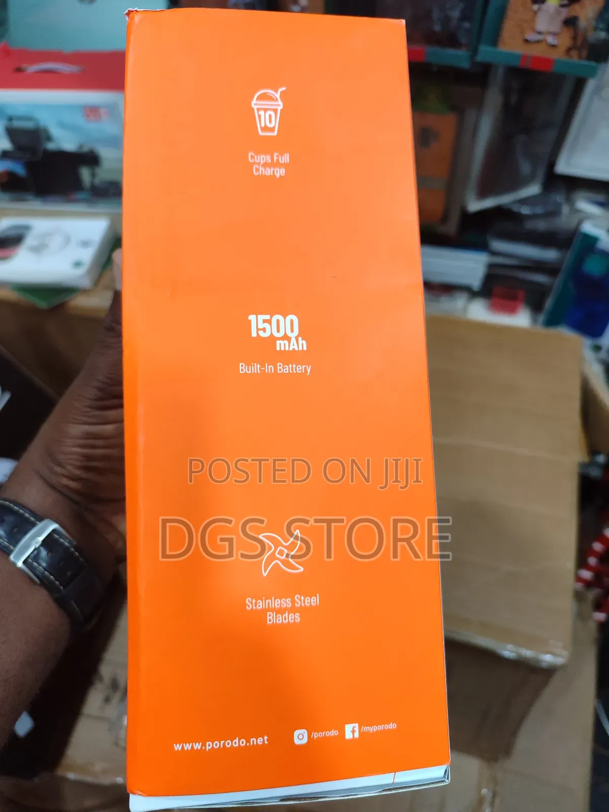 Porodo Vacuum Fresh Portable Juice Smoothie Blender