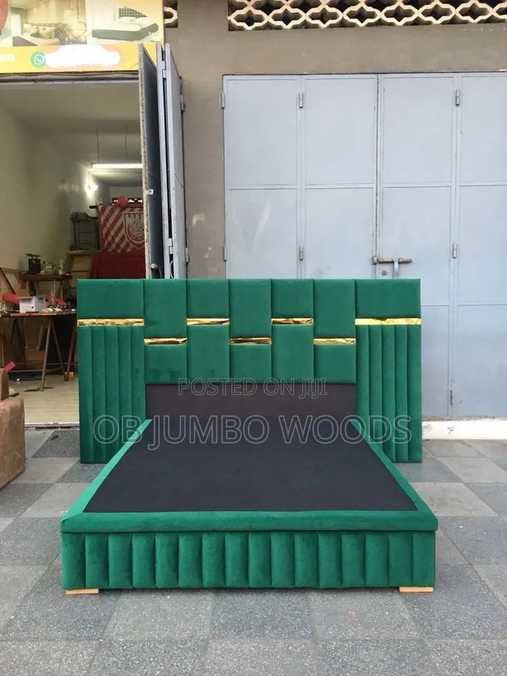 Classic Green 6 by 6 Headboard Design