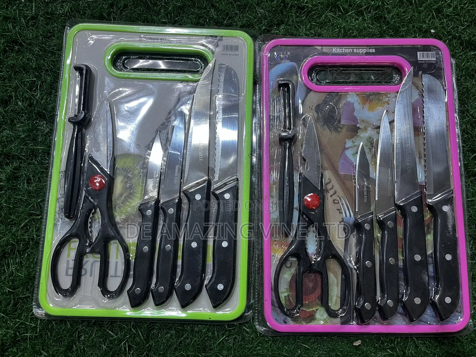 Set of With Cutting Board