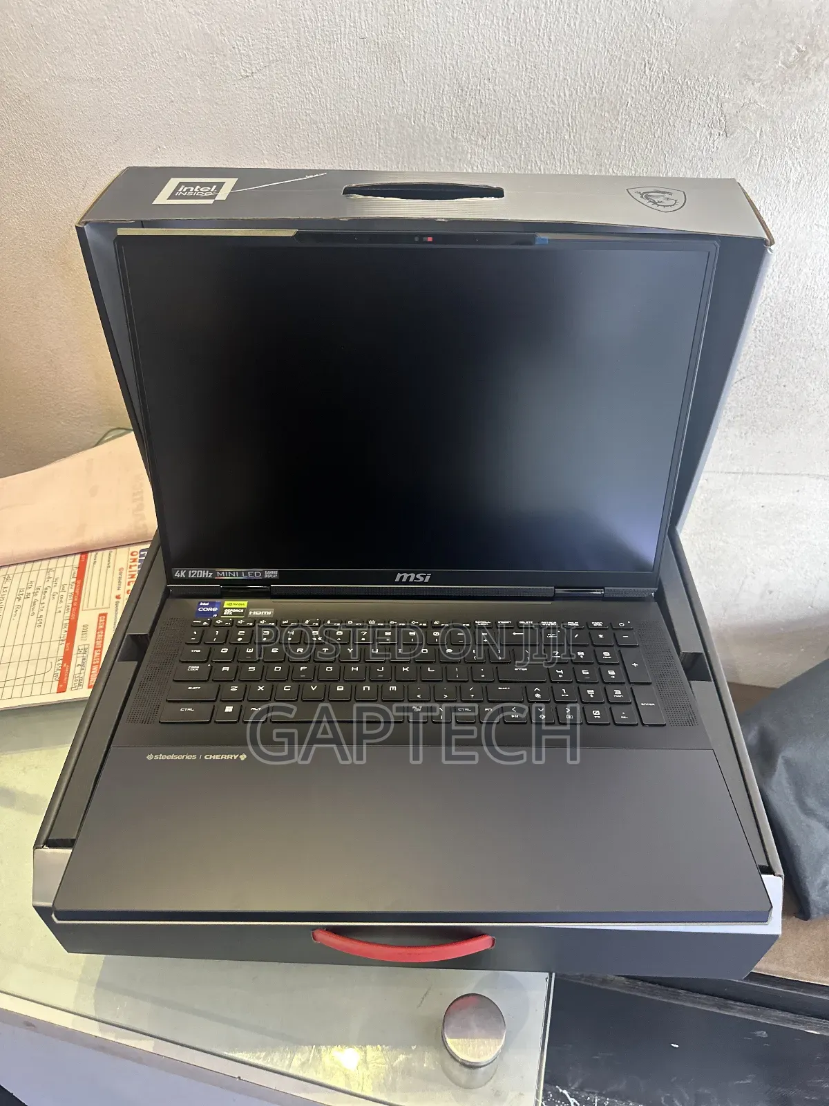New Laptop MSI 256GB Intel Core I9 SSD 4T