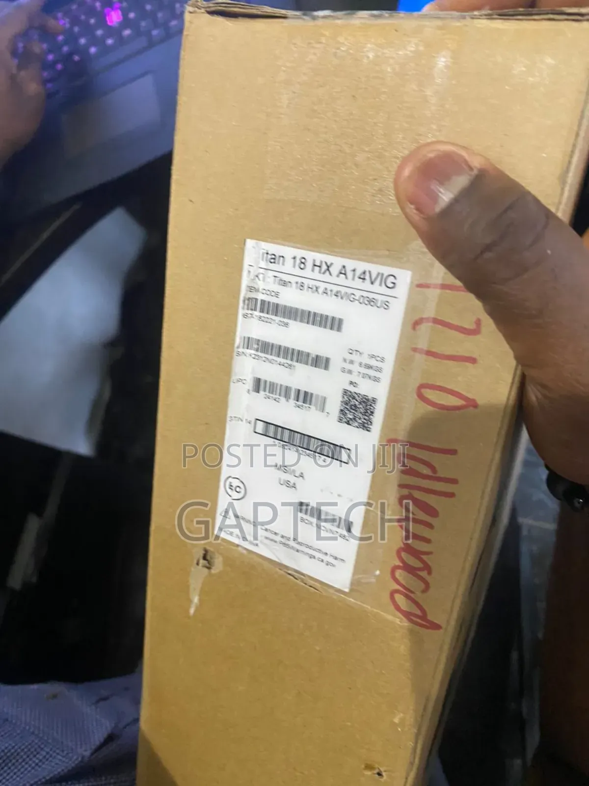 New Laptop MSI 256GB Intel Core I9 SSD 4T