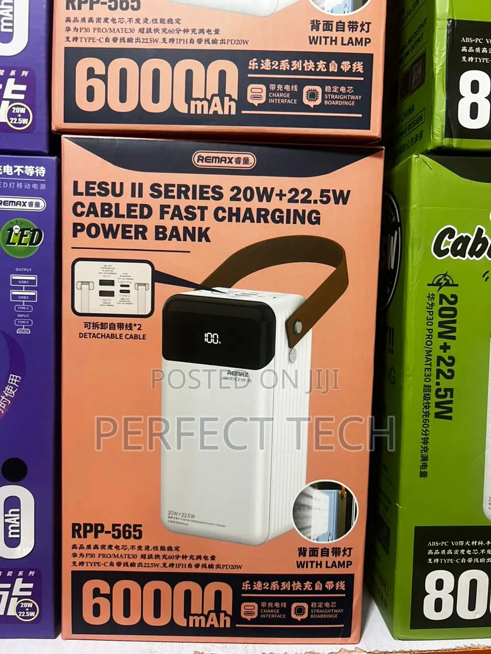 Remax RPP-565 60000mah Fast Charging Power Bank
