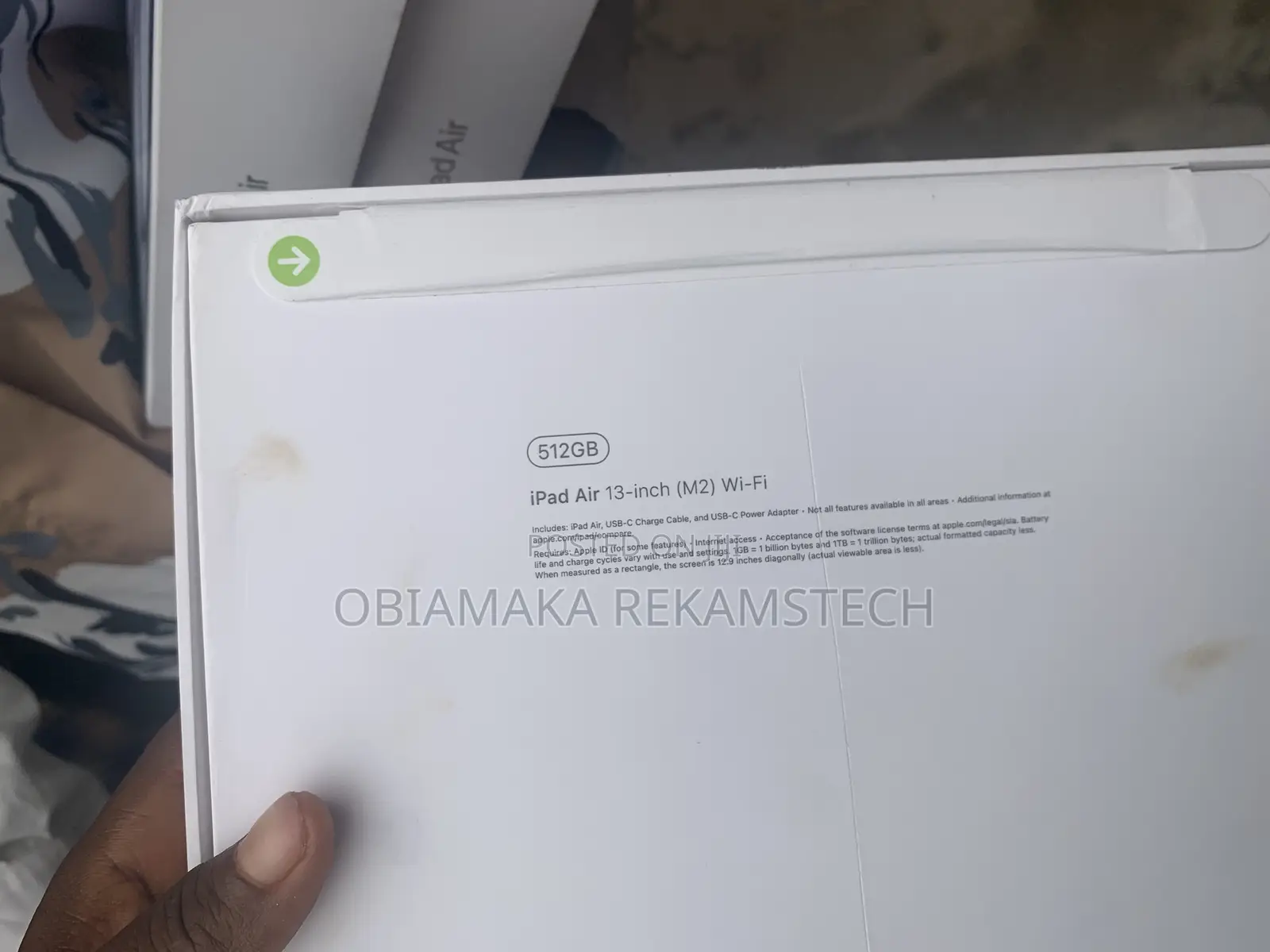 New Apple iPad Air 13 (2024) 512 GB